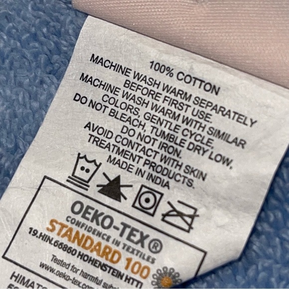 Kate Spade New York Dusty Blue Bath Towel Set of 2 NWT - Picture 4 of 9